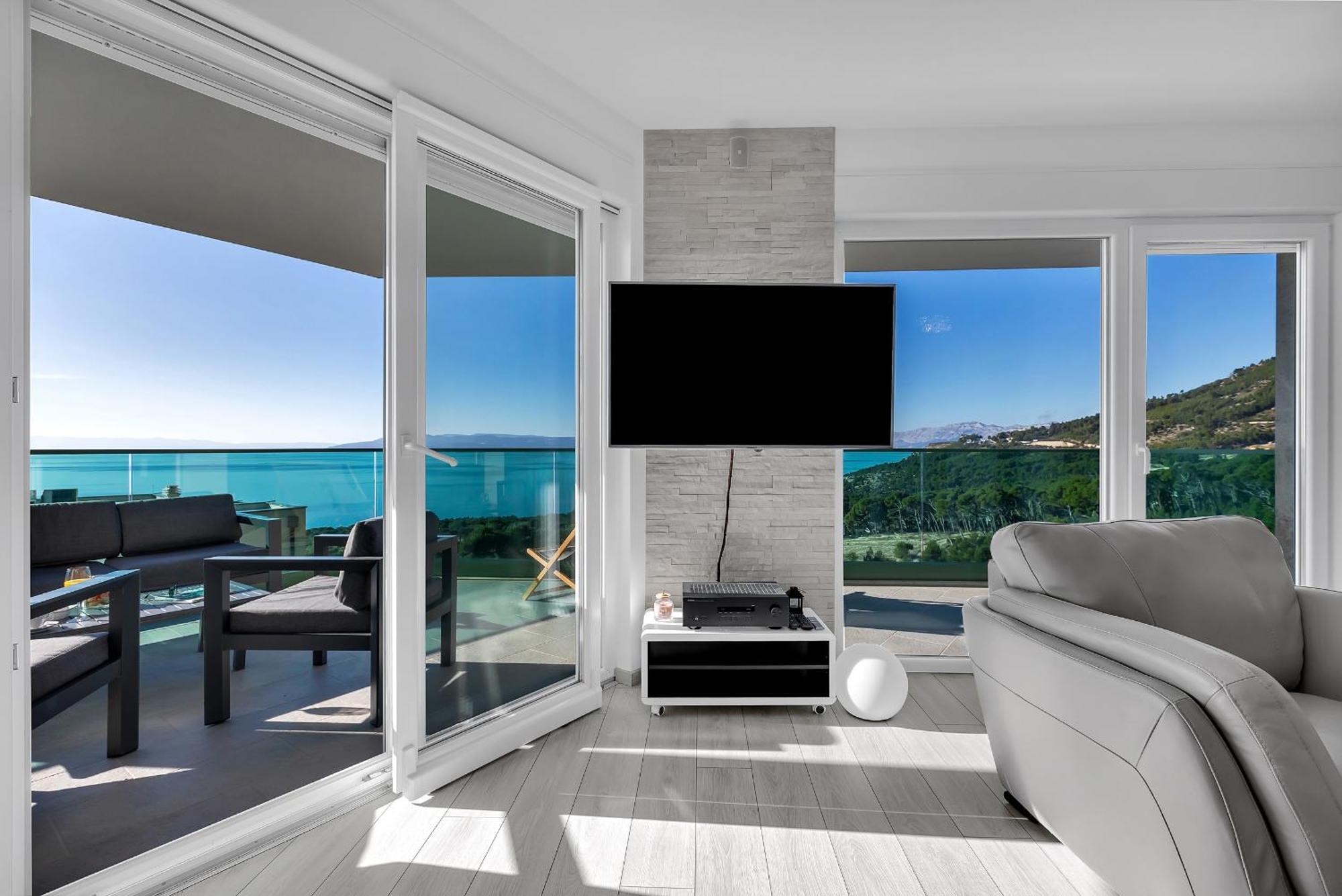 Exclusive Penthouse Big Blue With Private Jacuzzi Apartment Makarska Exterior photo